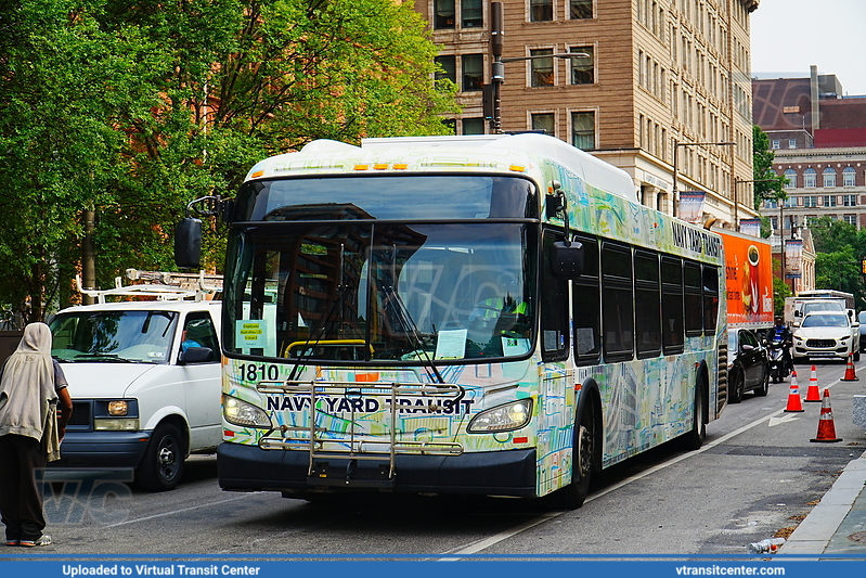 Krapf Transit 1810 on Navy Yard Express
Navy Yard Express to Navy Yard
New Flyer XD40
