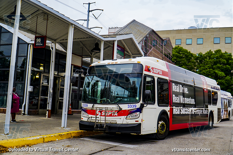 SEPTA 3339
Keywords: SEPTA Bus;New Flyer XDE40
