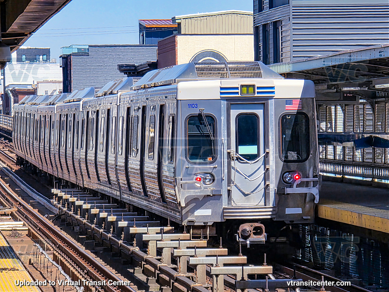 SEPTA Metro Market-Frankford/M4 1103
L1 All Stops to Frankford
ADTranz M4
