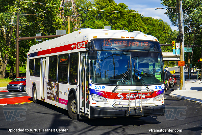 SEPTA 3708 on Route 125
Route 125 to Moore Park KOP
Keywords: SEPTA;XDE40