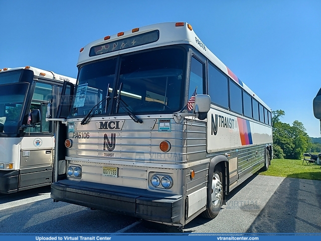 NJ Transit PA6106
Not In Service
Motor Coach Industries MC-9A
Hershey ACAA Museum

