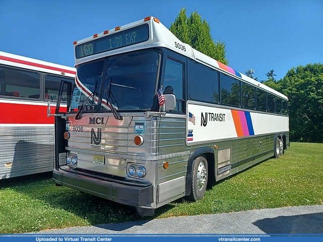 NJ Transit 5036
Not In Service
Motor Coach Industries MC-9B
Hershey ACAA Museum
