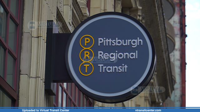 Pittsburgh Regional Transit Sign
