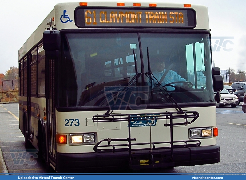 DART First State 273 on Route 61
Route 61 to Claymont Train Station
Gillig Low Floor '29
November 10th, 2011
