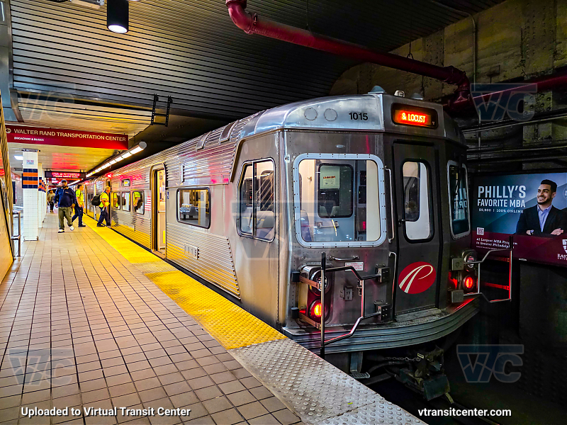 PATCO 1015 on Lindenwold Line
PATCO SpeedLine to 15th/16th and Locust
Alstom PATCO III
