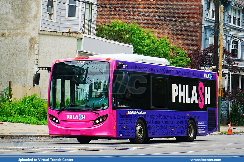 Krapf's Transit 1413 on PHLASH
PHLASH Zoo Loop
