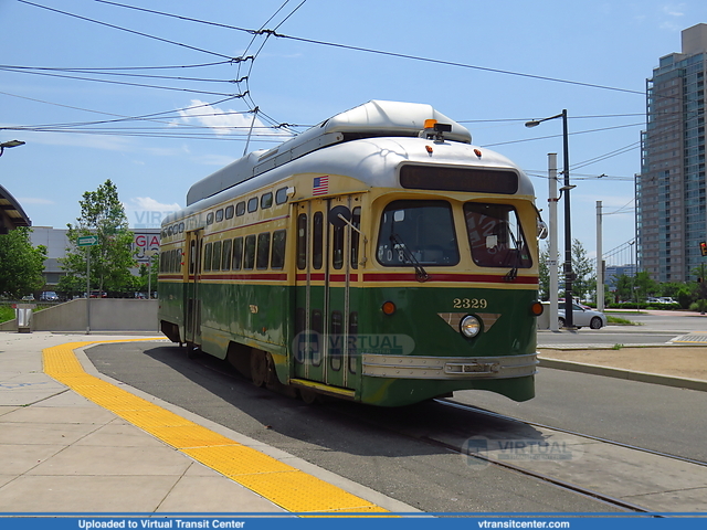 SEPTA PCC-II 2329 on route 15
Route 15 Trolley to 63rd-Girard
Brookville/St Louis Car Company PCC-II Trolley Car
Northern Liberties Loop (Frankford and Delaware Aves), Philadelphia, PA
Keywords: SEPTA;PCC;PCC-II;Trolley Cars;Trolley