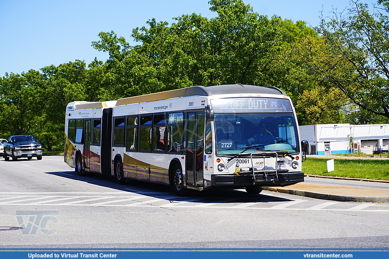 MTA Maryland BaltimoreLink 20061
Not in Service
NovaBus LFS Artic 
Keywords: MTA Maryland;NovaBus LFS Artic;Articulated Bus