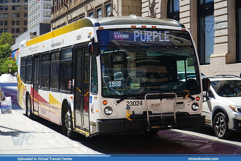 MTA Maryland BaltimoreLink 23024 on CityLink Purple
CityLink Purple
NovaBus LFS

