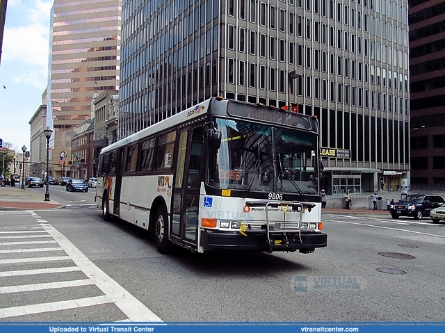 MTA MD 9806 on route 5
5 to Mondawmin
NABI 416
Charles Center, Baltimore, MD
Taken April 21st, 2012

