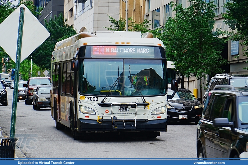 MTA Maryland BaltimoreLink 17003 on CityLink Pink
CityLink Pink to West Baltimore MARC
New Flyer XD40
Keywords: MTA Maryland;Baltimore Link;New Flyer XD40