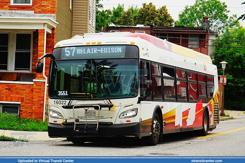 MTA Maryland BaltimoreLink 16022 on LocalLink 57
LocalLink 57 Belair-Edison Loop
New Flyer XD40
Keywords: MTA Maryland;BaltimoreLink;New Flyer XD40