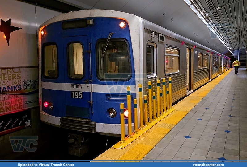 MTA Maryland Metro 195
Last stop Outbound
Keywords: MTAMDMetro;Budd