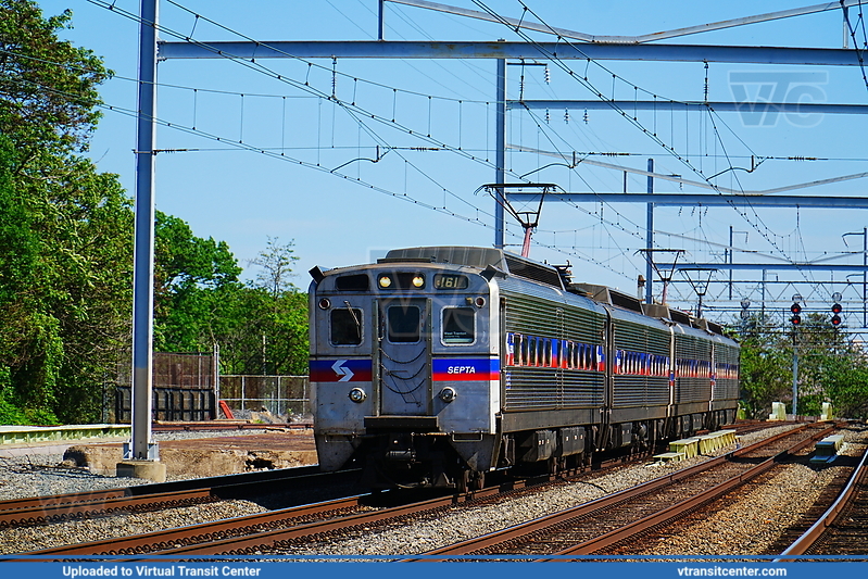 SEPTA Silverliner IV 161 Leading West Trenton Train
Train to West Trenton
GE Silverliner IV
Keywords: SEPTARR;GE