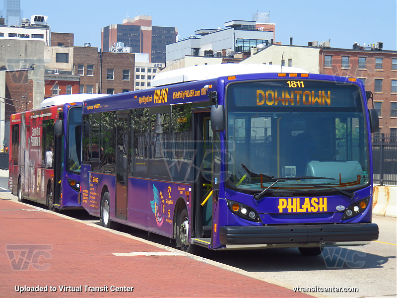 Krapf's Transit 1811 on PHLASH
This part of Penn's Landing closed in 2022, and has since been torn down in favor of the "Penn's Landing waterfront Park"
Keywords: PHLASH;New Flyer MD35