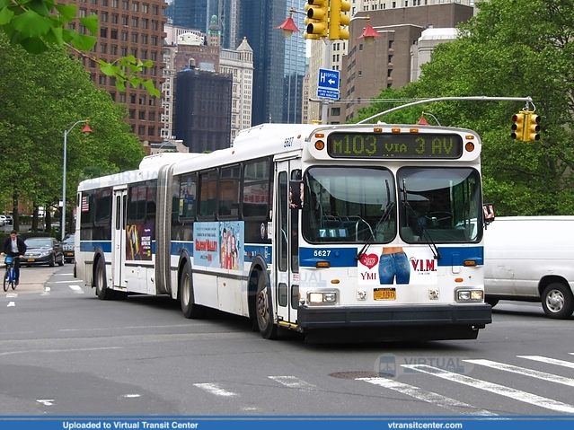 MTA New York City 5741 on route M103 
Near City Hall
5/24/17
Keywords: New;Flyer;D60;D60HF;Galaxy