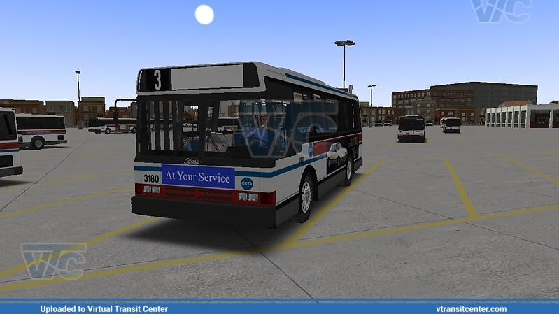 CCTA Buses at Southern Depot
Flxible Metro-D 30 foot
