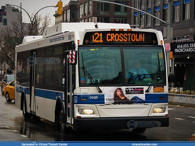 MTA New York City 3920 on the M21 Crosstown
M21 Crosstown
Orion VII NG HEV
At Houston and Pike/1st, Manhattan, New York City, NY
January 28th, 2018
