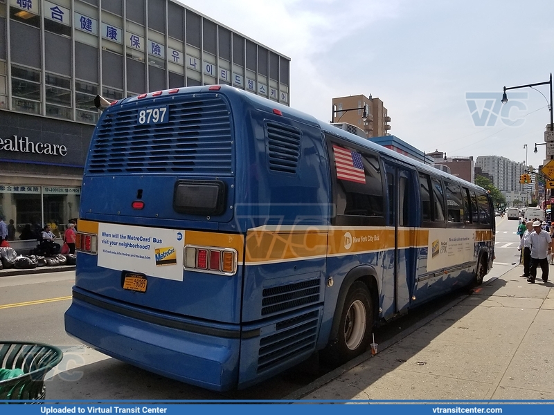 MTA New York City 8797 Metrocard Bus 
8797
