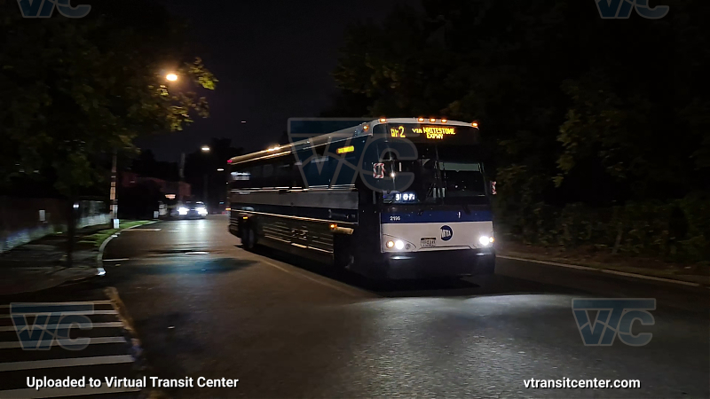 MTA Bus Company #2196 on the QM2
Ex-NJ Transit #7103 
