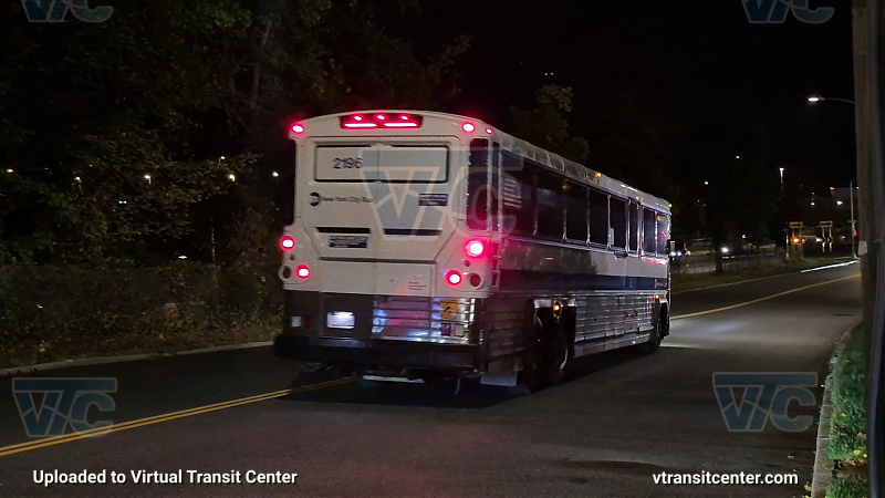 MTA Bus Company #2196 on the QM2
Ex-NJ Transit #7103 
