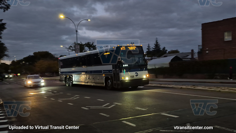 MTA Bus Company #2196 on the QM20
Ex-NJ Transit #7103 
