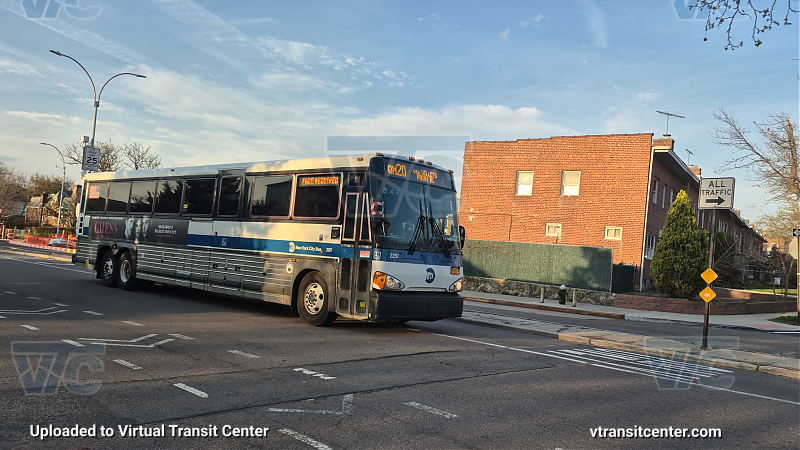 MTA Bus Company #2267 on the QM20 Super Express 
MTA Bus Company #2267 on the QM20 Super Express 
