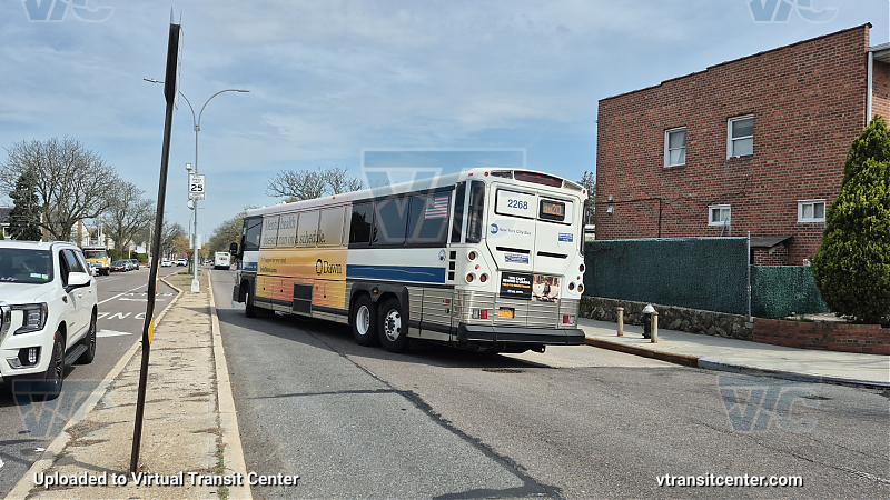 MTA Bus Company #2268 on the QM20
MTA Bus Company #2268 on the QM20
