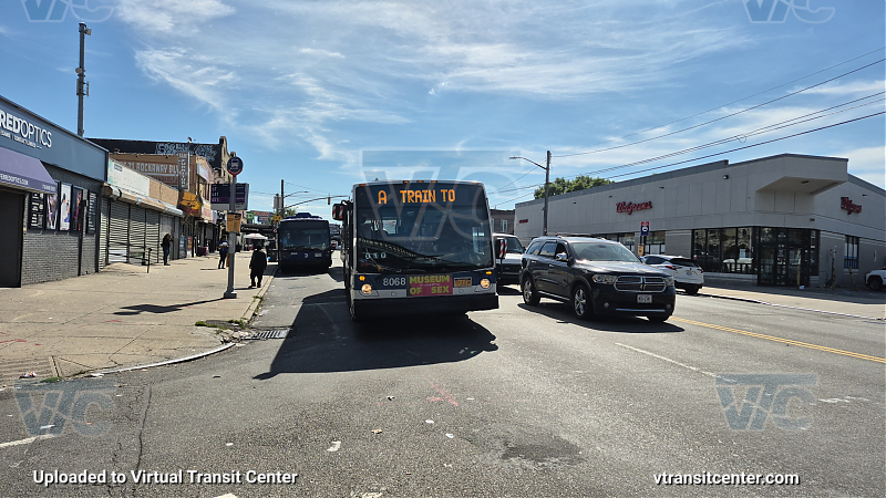 New York City Transit #8068 on the A shuttle 
New York City Transit #8068 on the A shuttle 
