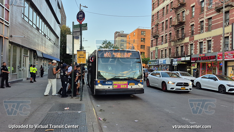 New York City Transit #8390 on the X80
New York City Transit #8390 on the X80
