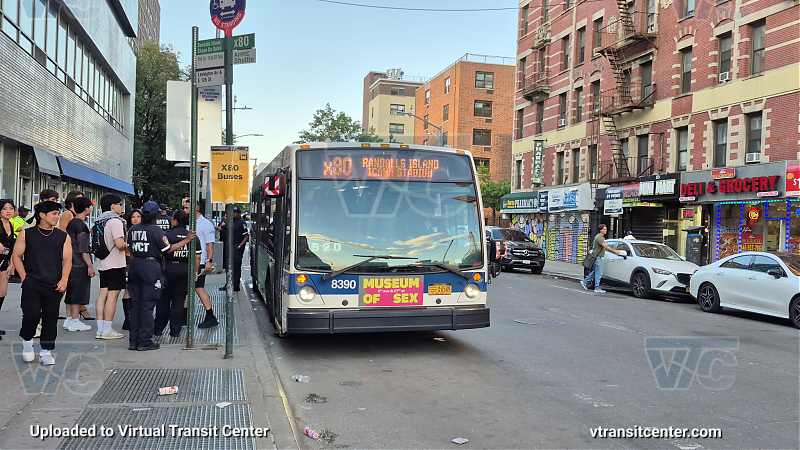 New York City Transit #8390 on the X80
New York City Transit #8390 on the X80
