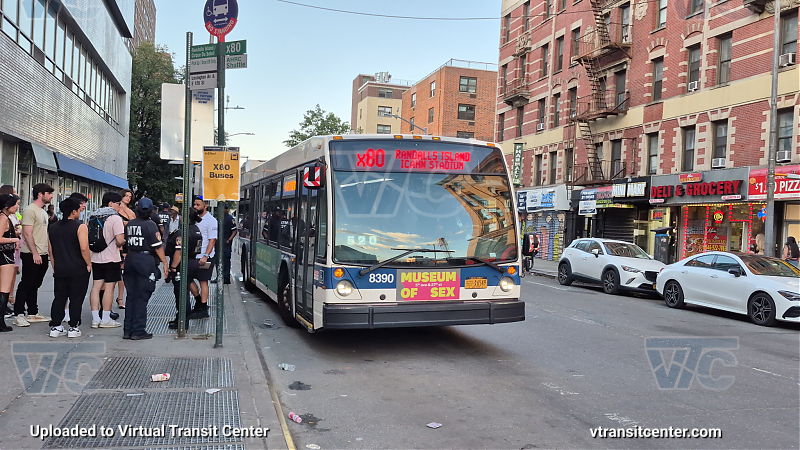 New York City Transit #8390 on the X80
New York City Transit #8390 on the X80
