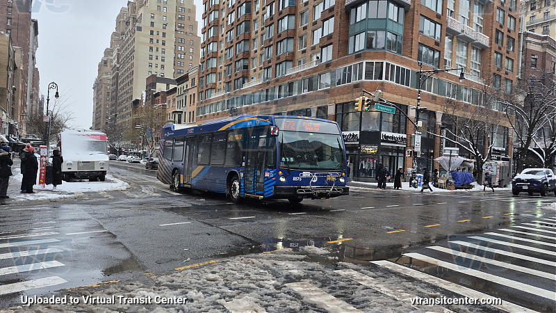 New York City Transit Bus #8575 on the M72
New York City Transit Bus #8575 on the M72
