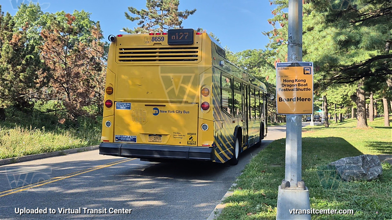 2019 Nova LFS #8659 on the Q127 Dragon Boat Shuttle 
2019 Nova LFS #8659 on the Q127 Dragon Boat Shuttle 
