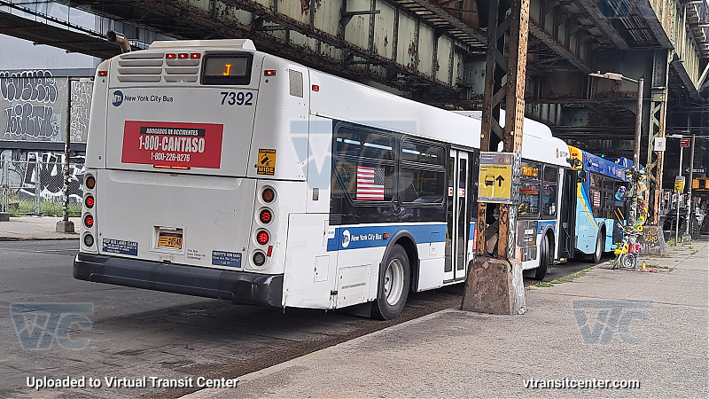 2015 NFI XD40 #7392 on the B108 J shuttle 
2015 NFI XD40 #7392 on the B108 J shuttle 
