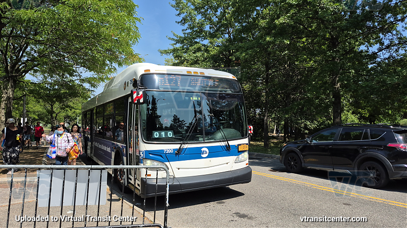 MTA New York City 7390 on the Q127 Dragon Boat Shuttle 
2015 NFI XD40 #7390 on the Q127 Dragon Boat Shuttle 
