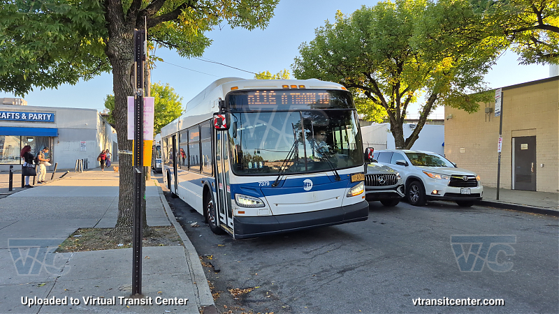 MTA New York City 7379 on the Q116 A shuttle 
2015 NFI XD40 #7379 on the Q116 A shuttle 
