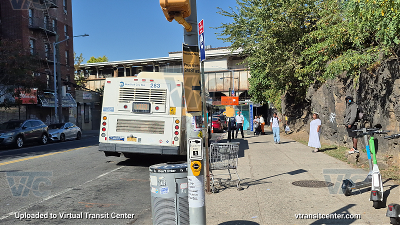 MTA New York City 283 on the T113 5 shuttle
2011 NFI C40LF #283 on the T113 5 shuttle

