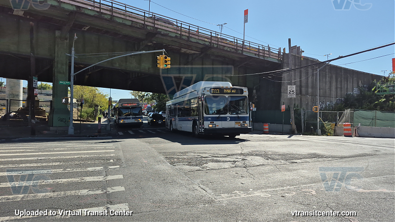 MTA New York City 315 on the T113 5 shuttle
2011 NFI C40LF #315 on the T113 5 shuttle

