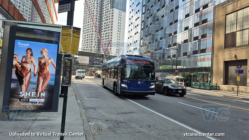 New York City Transit Bus #7979 on the G shuttle 
New York City Transit Bus #7979 on the G shuttle 
