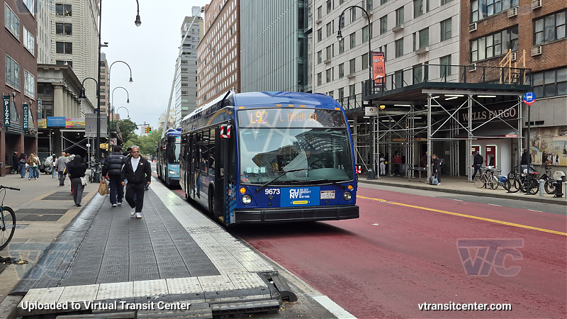 New York City Transit Bus #9673 on the L92 L shuttle 
New York City Transit Bus #9673 on the L92 L shuttle 
