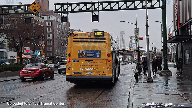 2021 Nova LFS HEV #9631 on the B106 J shuttle 
2021 Nova LFS HEV #9631 on the B106 J shuttle 
