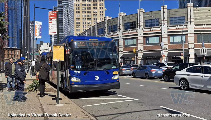 2018 NFI XD40 #7712 on the Q91 Q shuttle 
2018 NFI XD40 #7712 on the Q91 Q shuttle 

