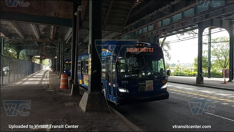 2018 NFI XD40 #7771 on the Dragon Boat Shuttle 
2018 NFI XD40 #7771 on the Dragon Boat Shuttle 
