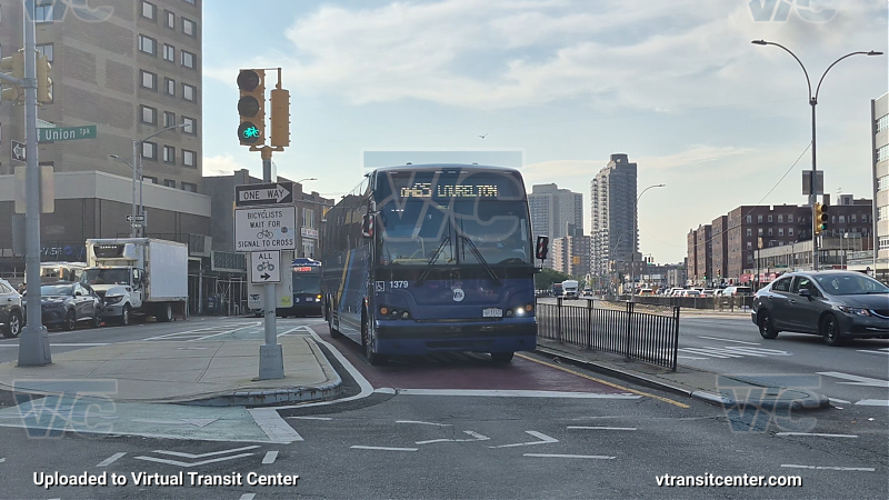 MTA New York City 1379 on the QM65
2021 Prevost X3-45 #1379 on the QM65

