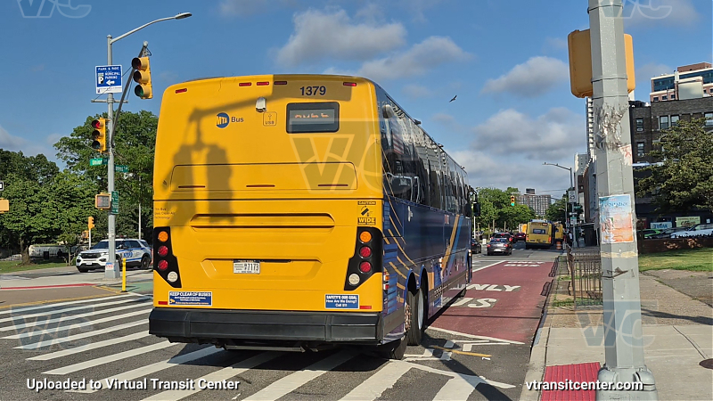 MTA New York City 1379 on the QM65
2021 Prevost X3-45 #1379 on the QM65
