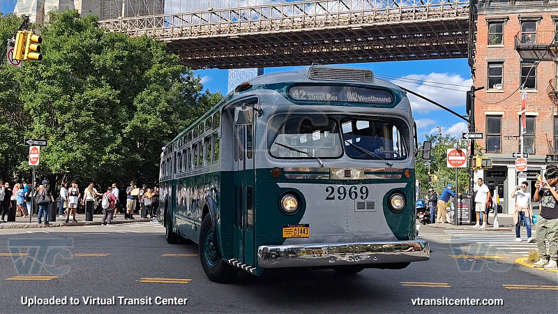 2969 at New York Transit Museum's Bus Festival
2969 at New York Transit Museum's Bus Festival
