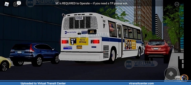 MTA M72 Bus Roblox 

