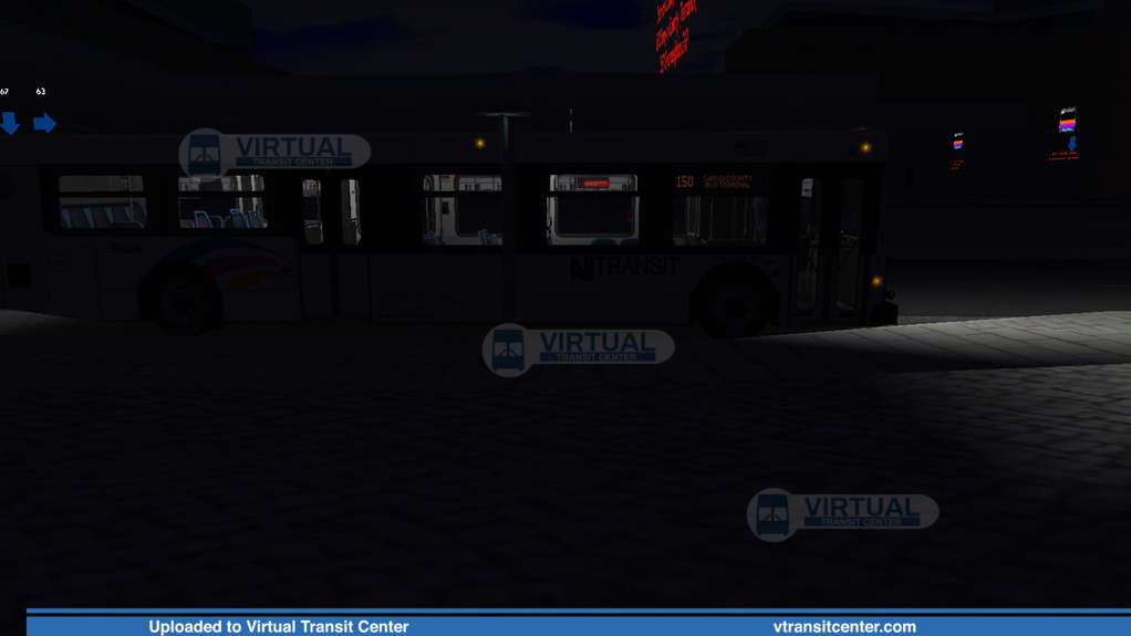 NJT Express new flyer on route 150
