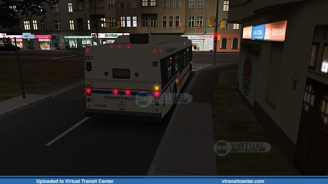 RP Transit shuttle 
last bus for the night 
